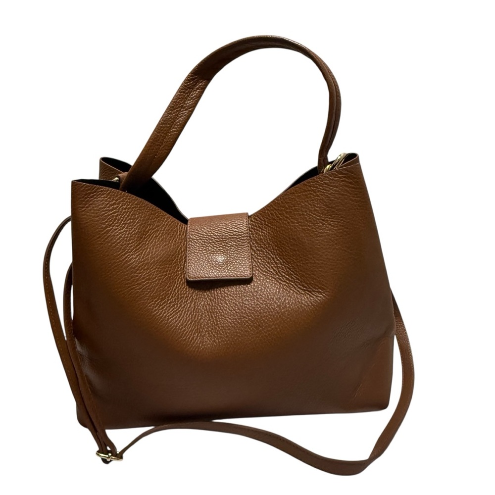 Borse in pelle brown leather bag